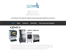 Tablet Screenshot of midwestbevcincy.com
